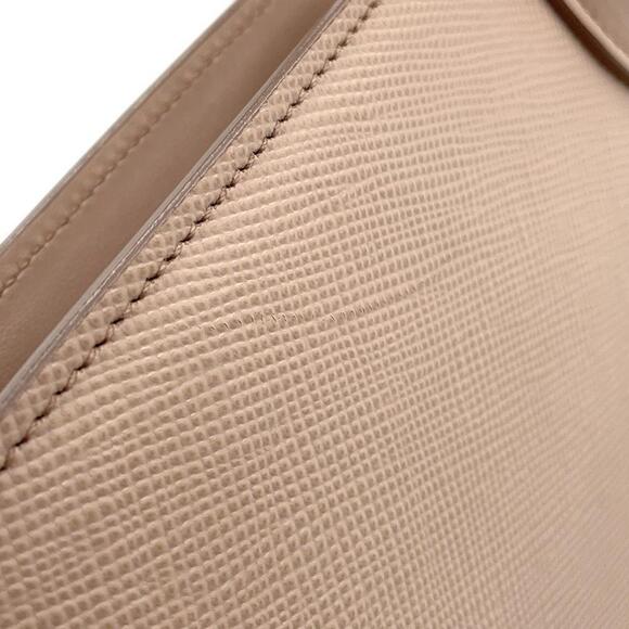 PRADA Beige Leather Tote Bag - Picture 8 of 16